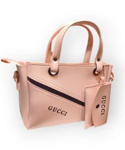 pink hand bags for girls